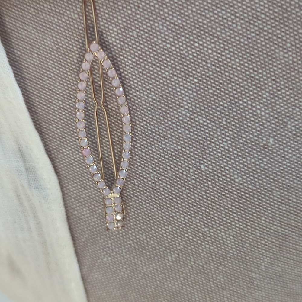 RHINESTONE HAIR BARETTE